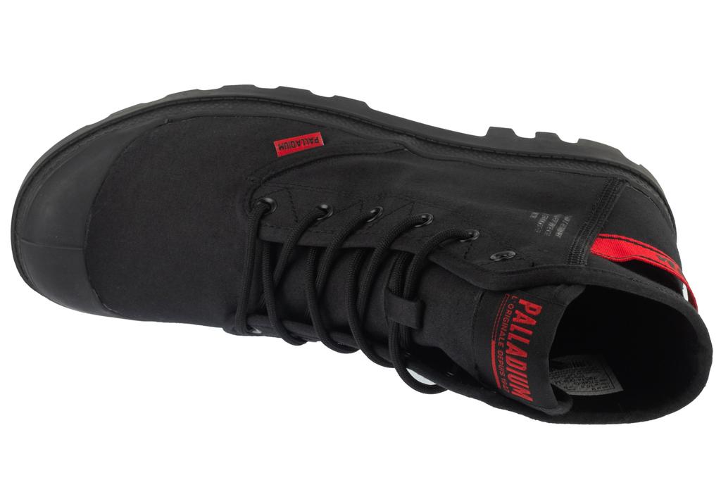 Palladium Pampa Hi Dare II, Mens Black Sneakers
