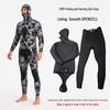 Men's Camouflage 5MM Thick Wetsuit: Warm, Long Sleeve, One-Piece for Fishing & Hunting