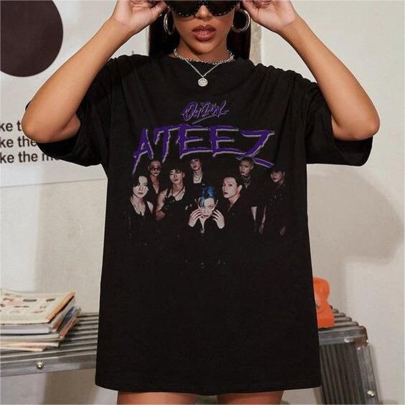 Fashion Combination Peripheral Harajuku Printed Fashion Men S And Women S T-Shirts Top Short Sleeves S