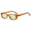 European American Style Woman Sun Glasses Rectangle Shape Anti-glare Sunglasses Men Driving Travelling Sunglasses