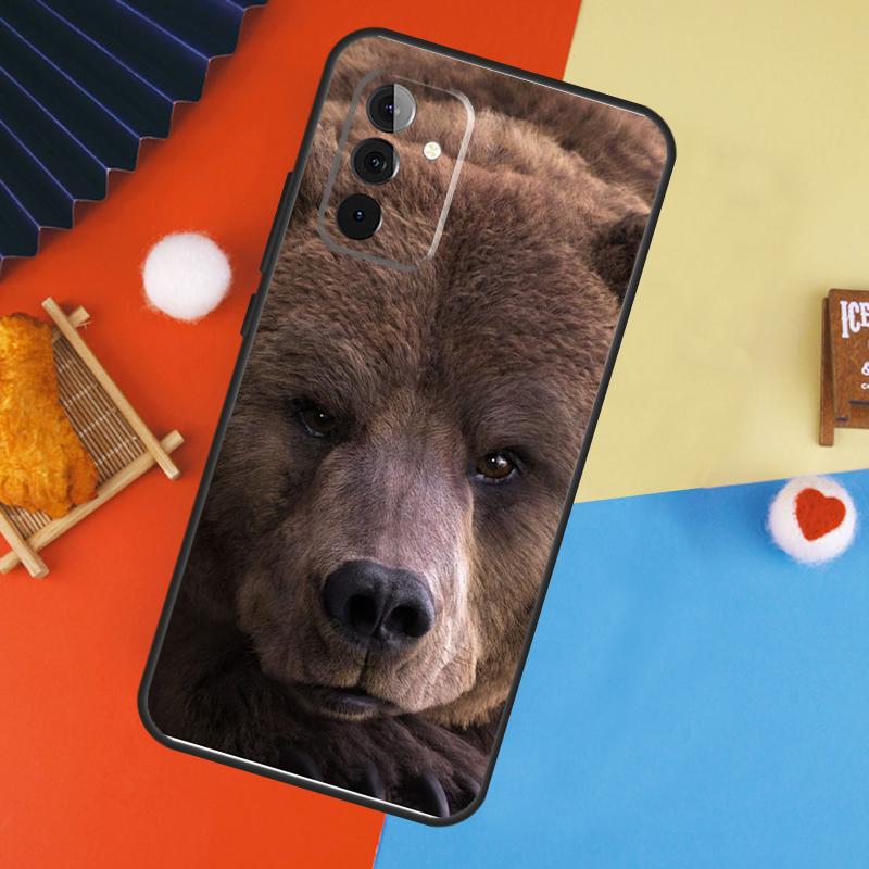 Grizzly Bear Case For Samsung Galaxy A16 A26 A36 A56 A17 A55 A35 A15 A52 A32 A12 A53 A33 A13 A14 A34 A54