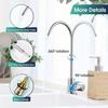 Kitchen Filtered Faucet Stainless Steel Direct Purifier Direct Drinking Tap Single Cold Water Sink Fauce Water PurifyingFaucet