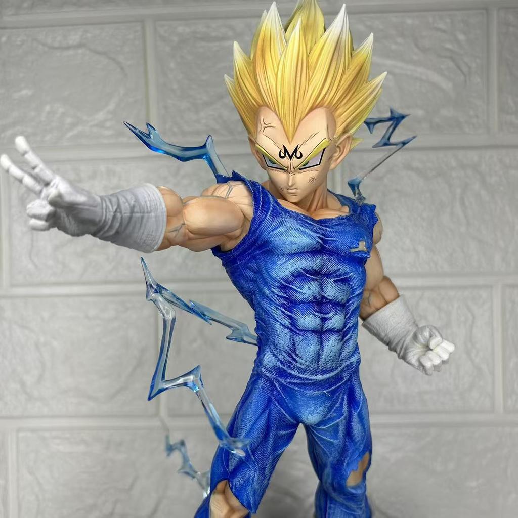 Anime Dragon Ball Demonization Vegeta Figure Super Saiyan Model PVC Statue Collection Desk Decor Toy Boy Birthday Gift