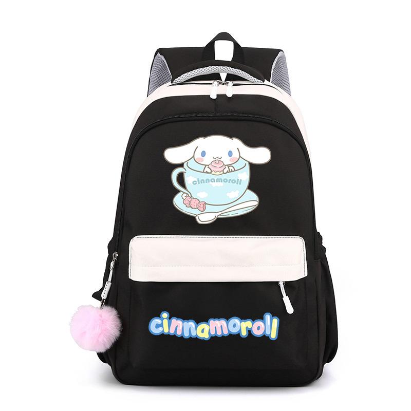Big-Eared Dog Cute Cartoon Printed Backpack Middle School Bag