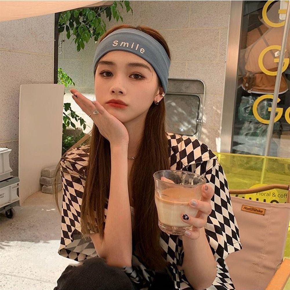For Women Exercise For Men Knitted Headband Hair Accessories Sports Hairband Korean Style Headband