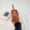 Fashion Women Shoulder Bag PU Leather Crossbody Bag Ladies Casual Daily Handbag with Adjustable Strap Lightweight Solid Color Commute Bag for Girls
