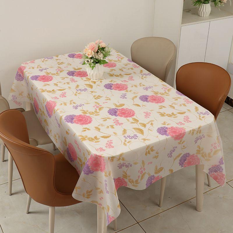 Round Table Cloth Plastic Tablecloth Tablecloth Large Round Tablecloth Square Coffee Table Tablecloth