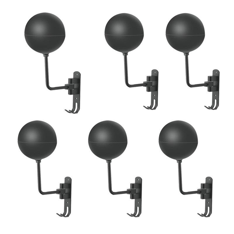 Wall-Mounted Helmet Rack: Versatile, Punch-Free Display & Storage for Helmets and Hats