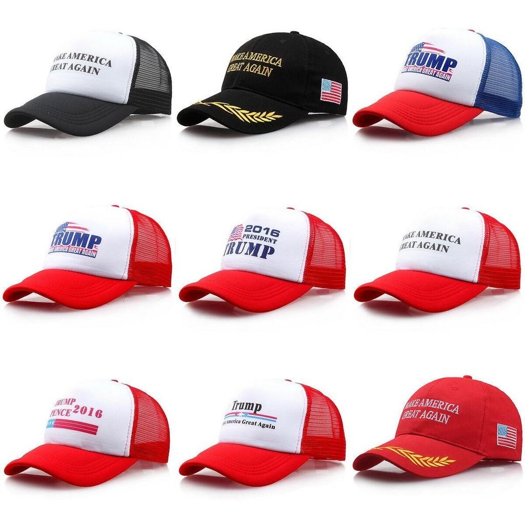 Printing Letter Hat Donald Trump Republican Adjustable Mesh Cap Fashion Gift