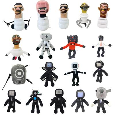 Skibidi Toilet Plush Toilet Man Spoof Plush Toy Doll