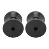 2Pcs Boat Trailer Roller 2.95 X 3.39in Nylon Anti Scratch Bow Roller Stop for Yacht Marine