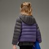 ASK JUNIOR Girls' Water-Repellent Hooded Down Jacket