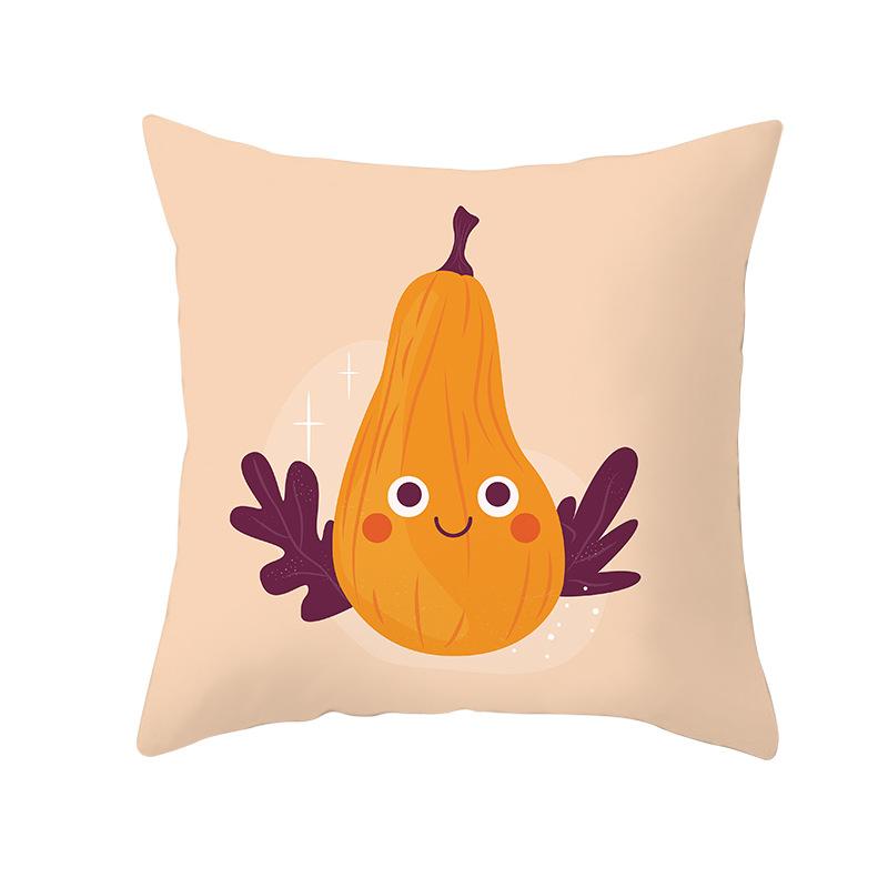 New Thanksgiving Pillow Cover Thanksgiving Harvest Pumpkin Home Cushion Cover