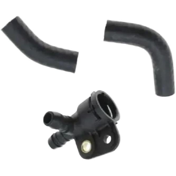 Engines Coolant Return Line Hose Connector Compatible with C-Class W205 S205 C205 2014-2018 A2762006651 A2762001651 A0009971759