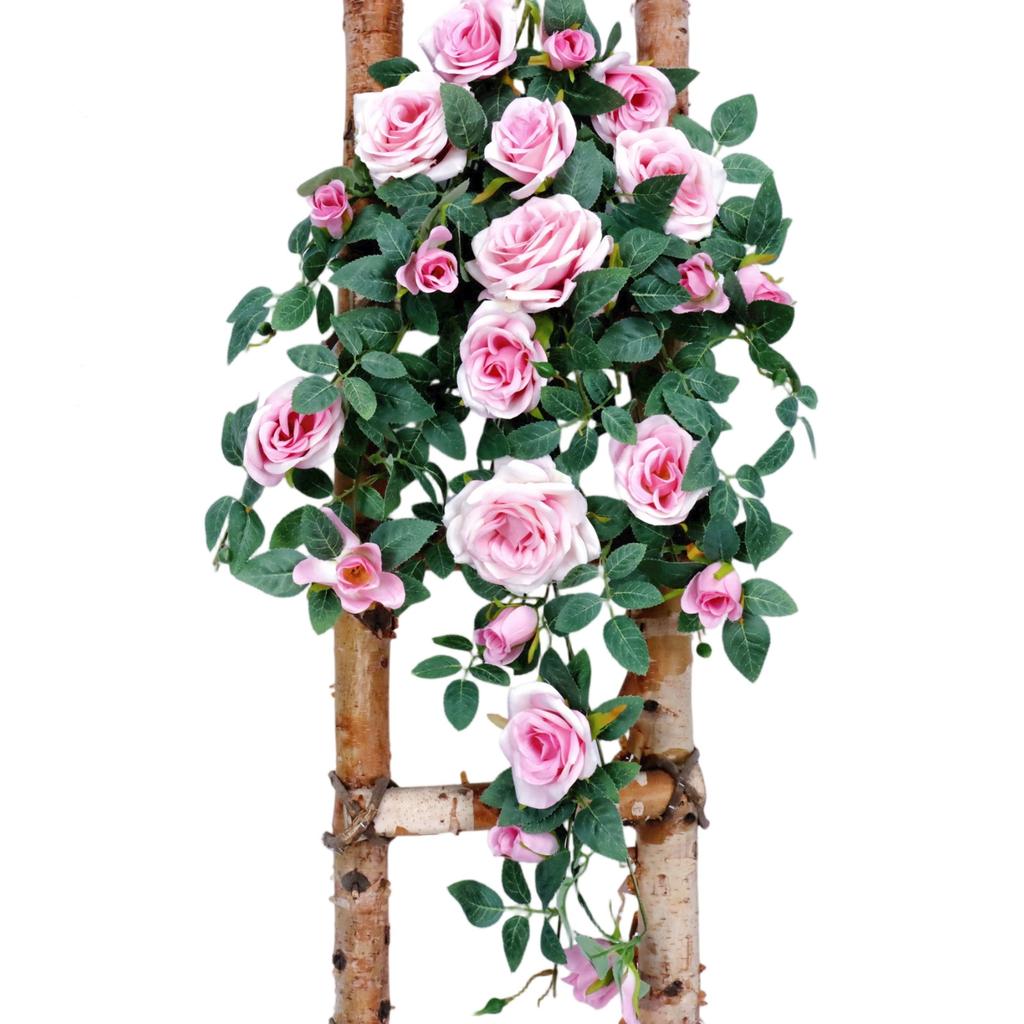 0.9m Artificial Flower Vine, Fake Flower Vine, Plastic Flower, Pipe Cover, Balcony Decoration