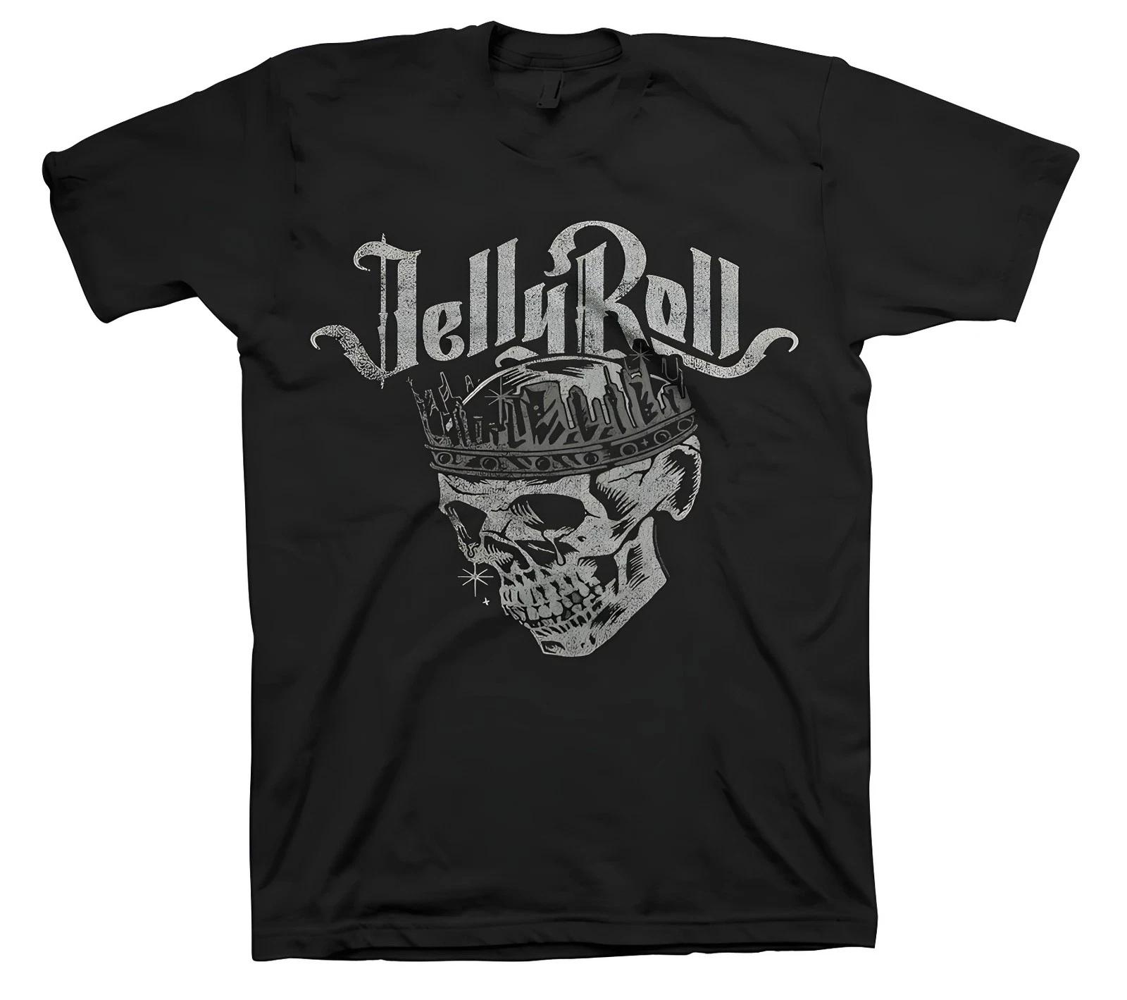 Jelly Roll City Skull T-Shirt S-2XL NEW XXL