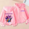 Cross-Border KPop Demon Hunter Girl Group Hoodie for Boys & Girls - Fashionable Spring/Autumn Zip-Up Cardigan Sweatshirt