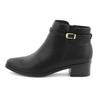Himiko Water-Resistant Belt-Design Rain Boots/634401/Black 215