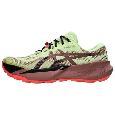 Scarpe da Trail Running Gel-Trabuco 14 Vestibilità Comoda Uomo sneaker Verde Chiaro Marrone 1011C166-750