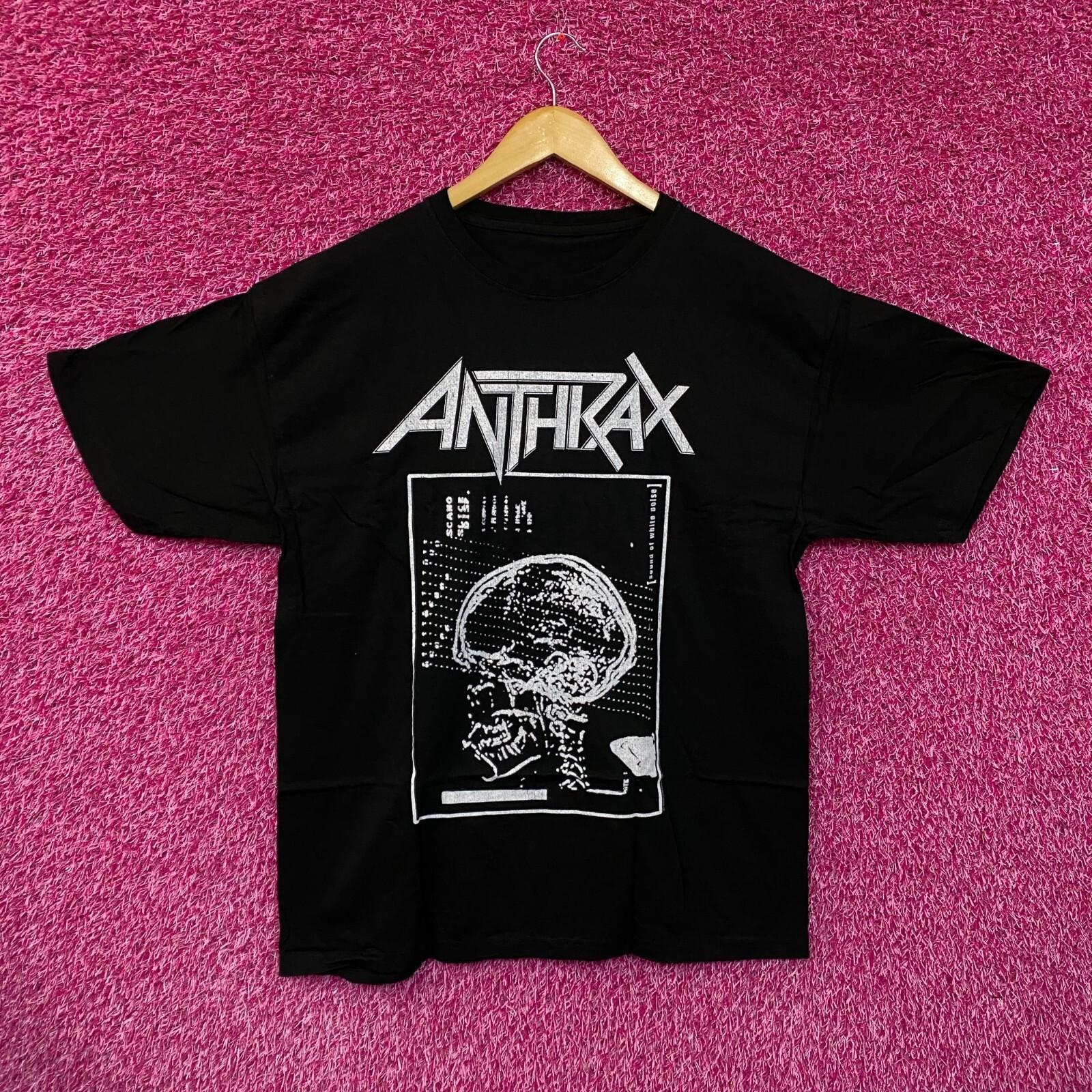 

Anthrax Sound of White Noise Album Thrash Metal Band Tee large XXXXL