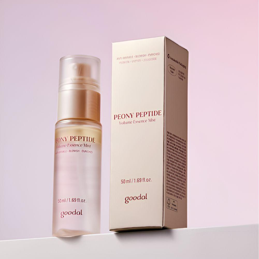 Goodal Peony Peptide Wrinkle Care Essence Mist Hydrating Anti-Aging Facial Mist 50ml