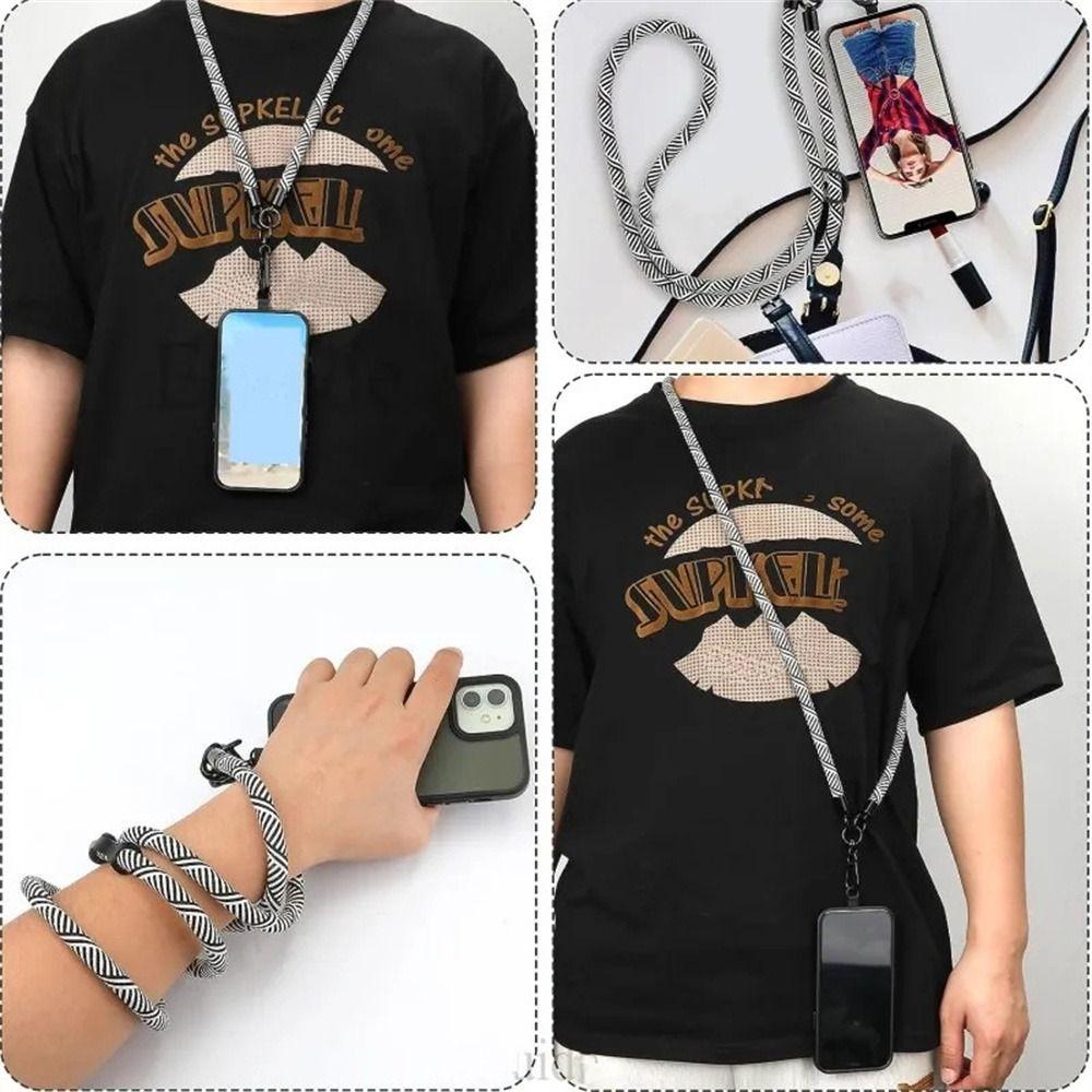 Detachable Crossbody Phone Lanyard Adjustable Mobile Phone Strap Phone Case Hanging
