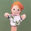 Cute Miniature Finger Puppet Plush Toys Featuring A Family of Six Finger Puppets