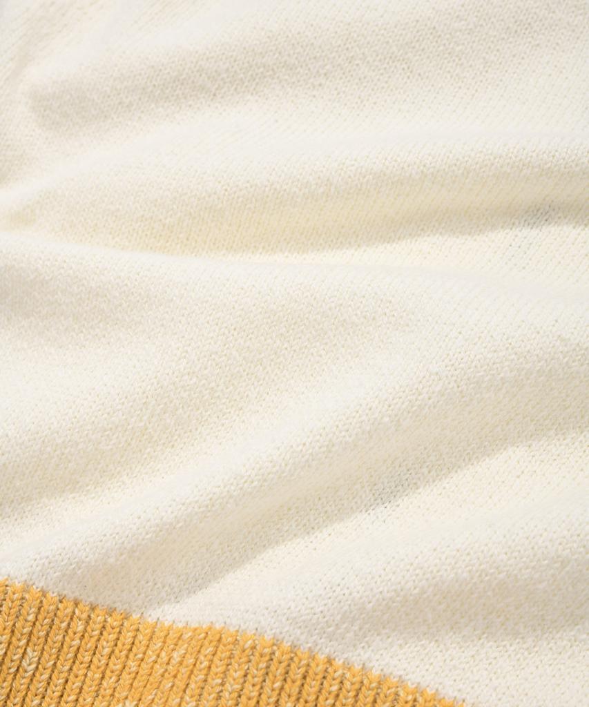 COVERNAT WOMAN High-Neck Zip-Up Knit Ivory