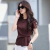 Women's Summer New High Grade Temperament Fashion Chic Short Sleeve Top