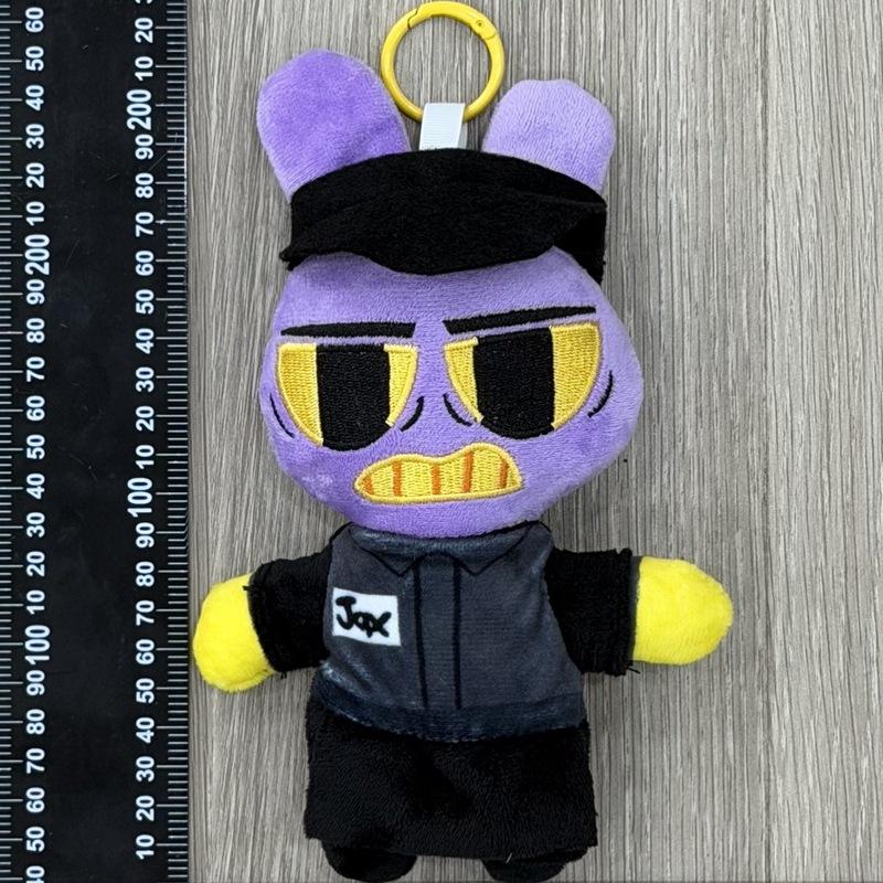 New The Amazing Digital Circus Plush Doll Jax Gangle Pomni Stuffed Toy Cute Game Character Soft Plushie Keychain Pendant Gift for Game Fans Collection