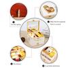 Sound Music Box With Elegant Rotating Jewelry Designs ABS Metal Wind Up Music Box for Relaxation & Decorative Use
