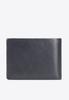 Cartera de Cuero para Hombre Wittchen Sin Cierre, Horizontal, Azul Marino Oscuro, Cuero Natural