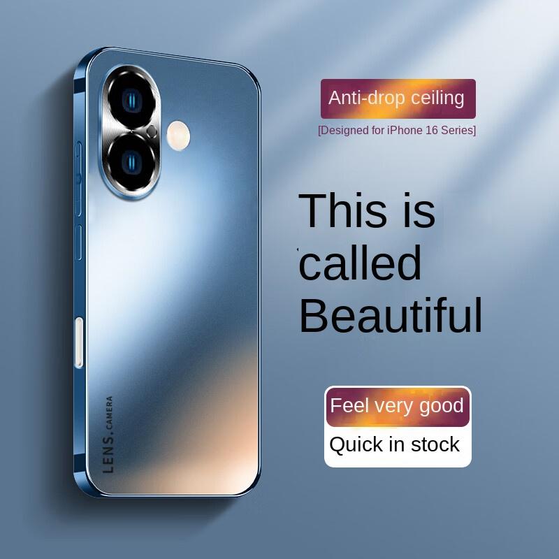 New iPhone 16 Pro Max Case: Matte Full Body Protective Cover with Shockproof Design