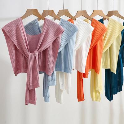 Shoulder Air-conditioned Room Scarf Women's Autumn and Winter Outer Small Shawl Neck Protector Shawl Scarf Small Cape