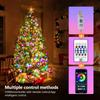 5M/10M/20M USB Christmas Fairy String Lights Bluetooth Remote Control Music Sync Waterproof Indoor Outdoor Garden Bedroom Decorative Lights