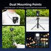 Taoricup DJI Osmo Action 6 Rámový držák Klec Ochranný rám Příslušenství Ochranný kryt pro DJI Osmo Action 6 Akční Jednostránková Černá Kamera,
