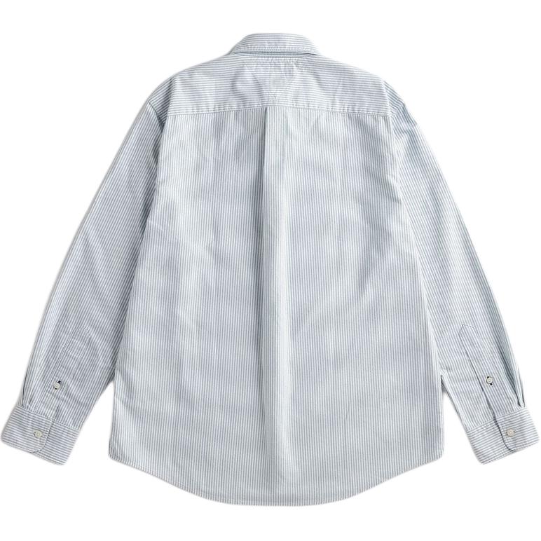 Tommy Hilfiger Striped Brand Logo Button Long Sleeve Shirt Men shirts MW41249000-0CE