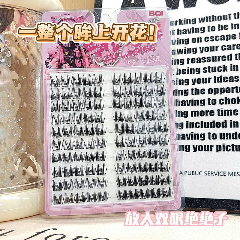 LuxeFlutter - Spiky Multipack False Eyelashes Cluster
