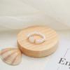 Sweet Temperament Women Girls Korean Fashion Jewelry Natural Stone Pearl Ring Finger Rings