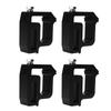 Truck Cap Topper Mounting Clamps Aluminum Replacement for CHEVY Silverado Sierra 1500 2500 3500