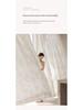 French Lace Embroidery Light-Permeable Privacy Curtains for Balcony, Bedroom, and Living Room