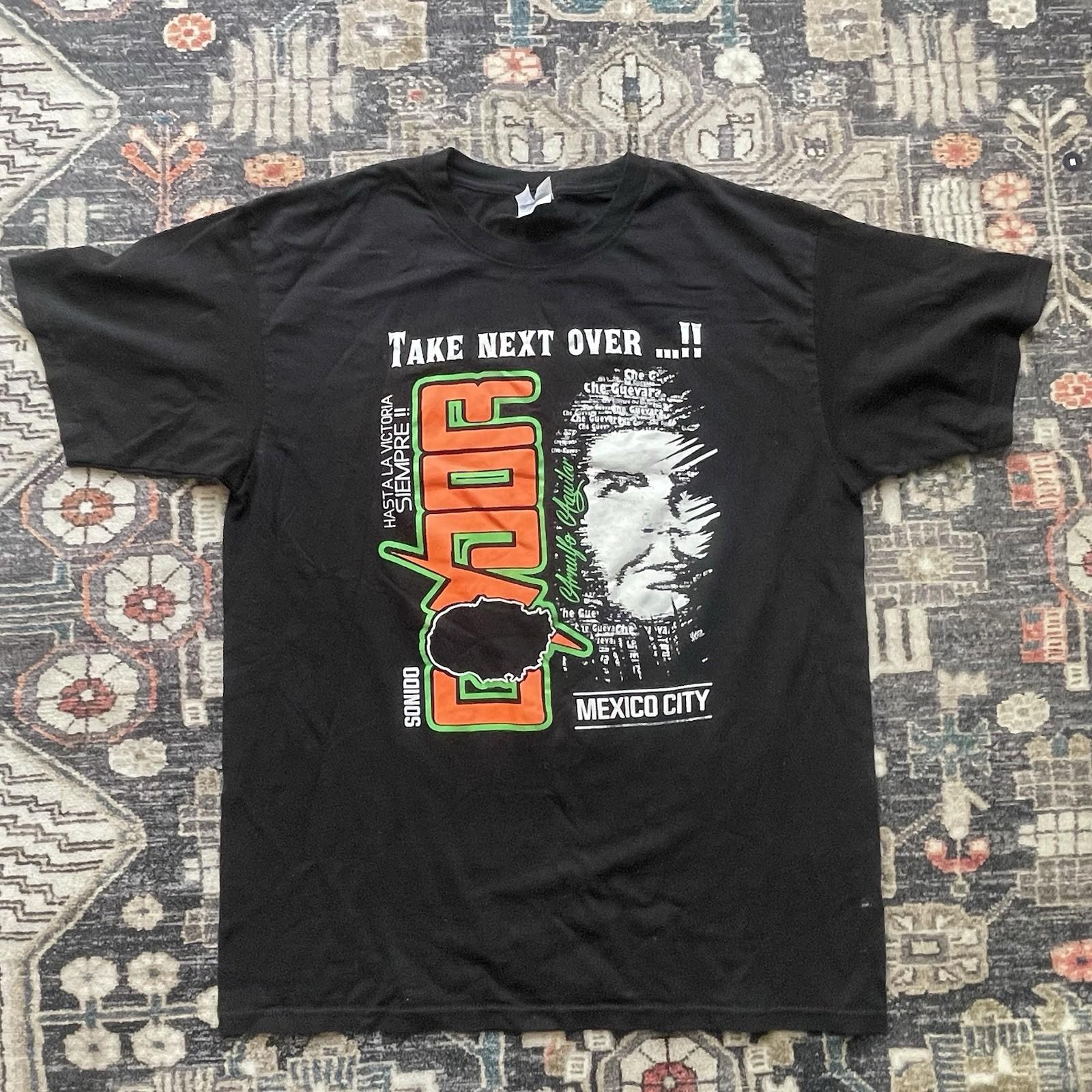 Che Guevara Resurreccion T-shirt Hasta La Victoria Siempre Men Large Mexico City Unisex T-Shirt S