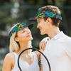 Retro Dinosaurs Sports Visor Sun Hat Women Men Paw Baseball Hat Adjustable Wide Brim Cap for Beach Tennis Golf Running & Hiking