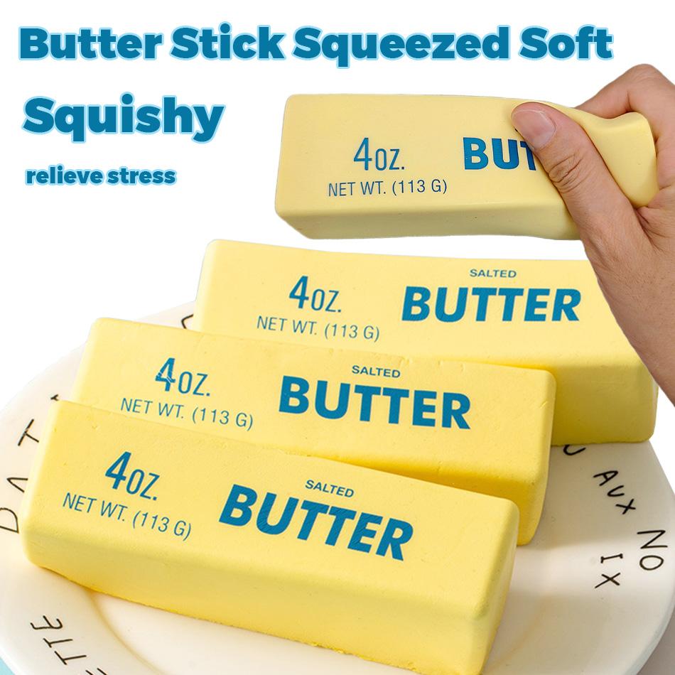 Random Color 1 Piecesquishy Butter Stick Squeezed Soft, Suitable For Children And Adults, Suitable For Parties, Games, Festivals