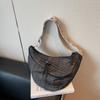 Casual Niche Underarm Bag Women'S Fashion One Shoulder Commuter Bag Large Capacity Versatile Messenger Dumpling Bag