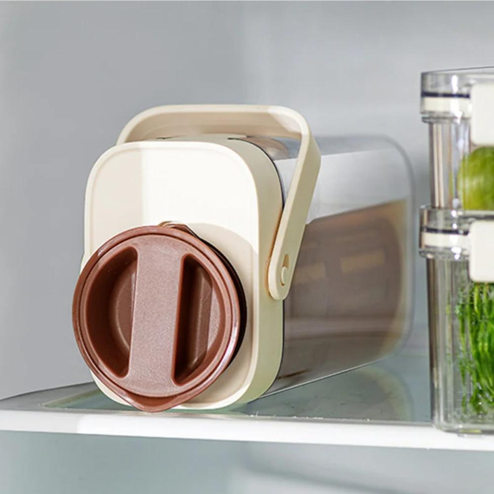 Transparent Water Kettle 1L Water Jug Cold Brew Coffee Maker Tea Pitcher Living Room