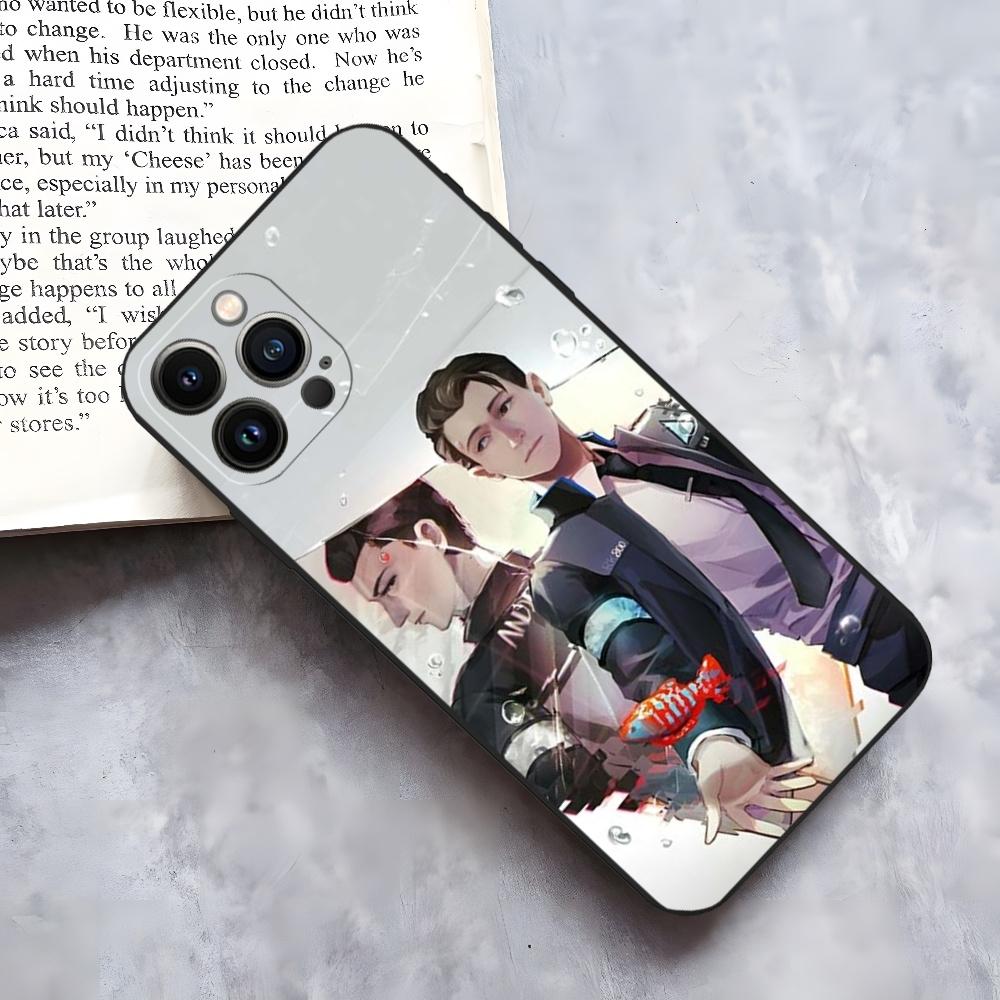 Detroit Become Human Game Phone Case for Iphone 15 14 Pro 13 Mini 11 12 Max Xr X Xs 8 Plus Shockproof Back Cover