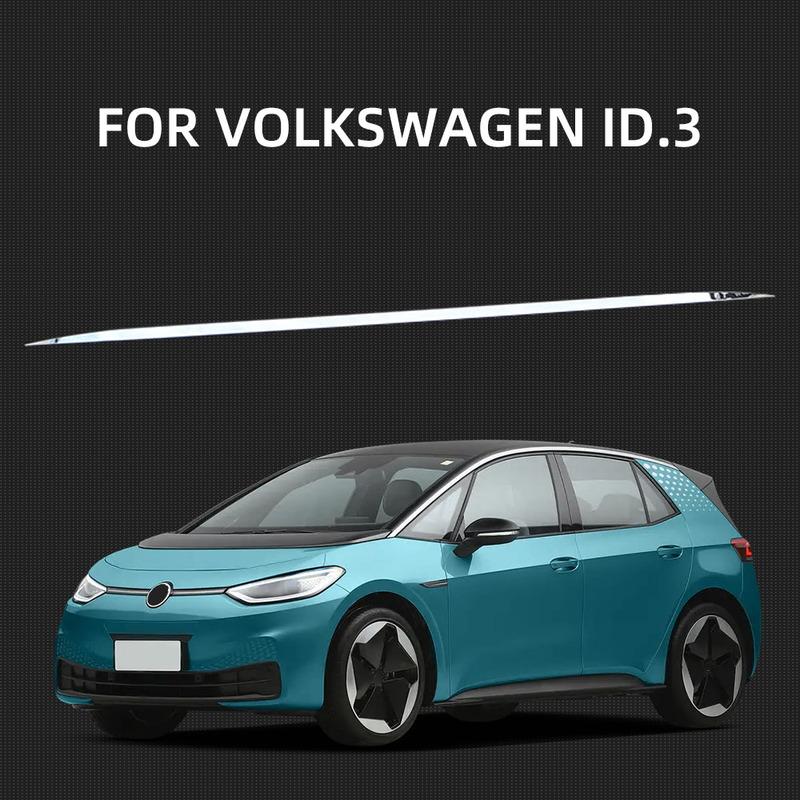 Car Trunk Lower Decoration Trim Anti Scratch Sticker for Volkswagen VW ID3 ID.3 -2025 Stainless Steel Car Styling Acc.