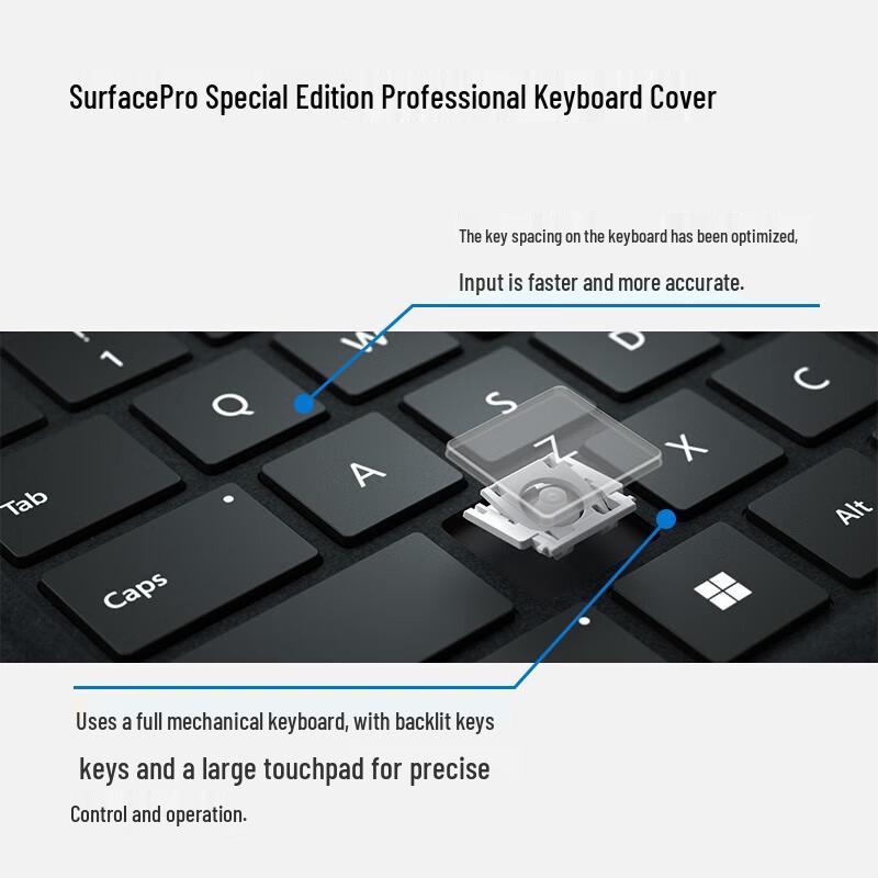 Microsoft Surface Pro Signature Keyboard with Alcantara