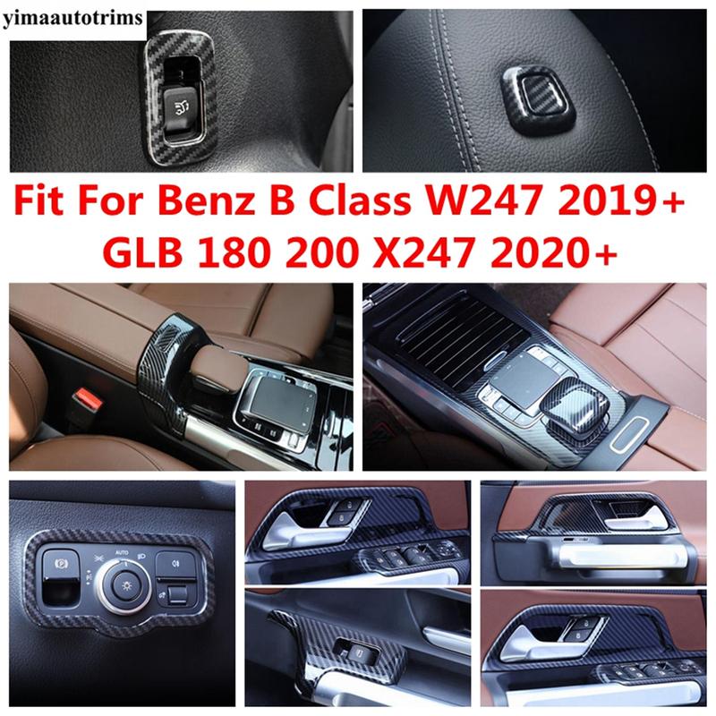 Armrest Box Sequ / Window Lift / Gear Shift Panel Cover Trim For Benz B Class W247 - /GLB 180 200 X247 - 2024